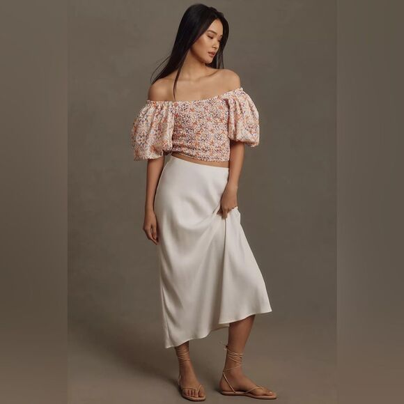 NEW Anthologie DOLAN Off-The-Shoulder Textured Top - Picture 6 of 15